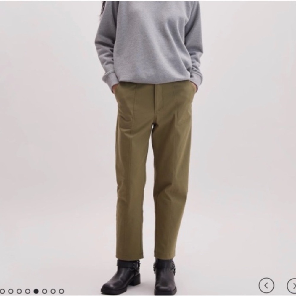 Richer Poorer Archer Twill Pants Olive Army Green EUC